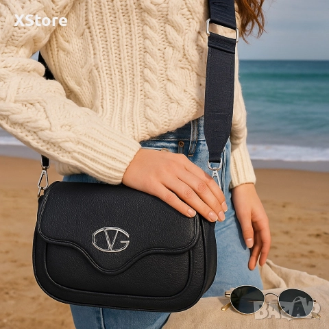 Ежедневна дамска чанта с регулируема дръжка, снимка 2 - Чанти - 52585814