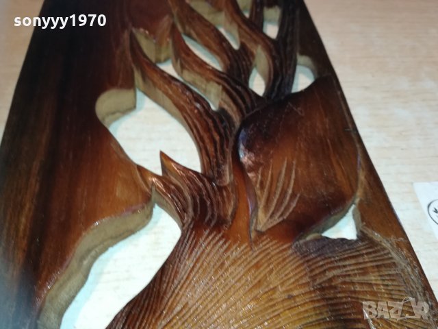 Пано за стена тиково дърво с ЕЛЕН 3112201059, снимка 14 - Колекции - 31265681