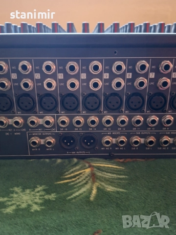 Mixer Soundcraft spirit fx16, снимка 9 - Други - 52909944