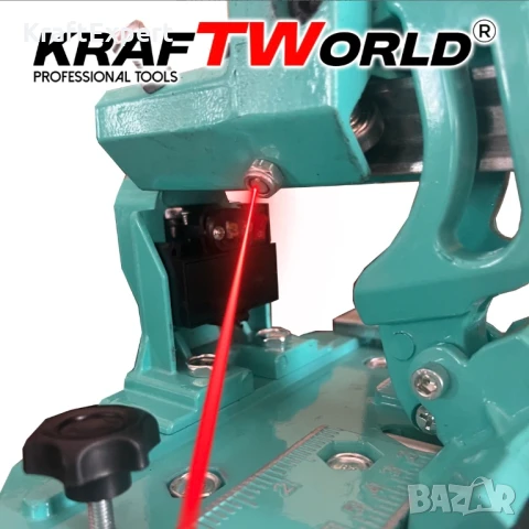 Вакуумна вендуза KraftWorld Ø200мм и Машина за Рязане на Плочки с Лазерен Водач 1200мм, снимка 4 - Измервателни инструменти - 50487691