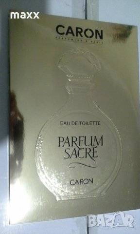 Рекламно пано на parfum Sacre eau de toilette, снимка 1 - Други ценни предмети - 29092677