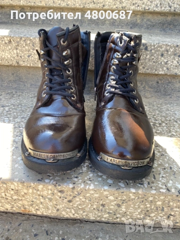 Оригинални кобинки Harley-Davidson, естествена кожа, №43.5, снимка 6 - Мъжки ботуши - 54237298