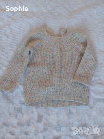 Бебешки пуловер Mango, снимка 1 - Бебешки блузки - 39684651