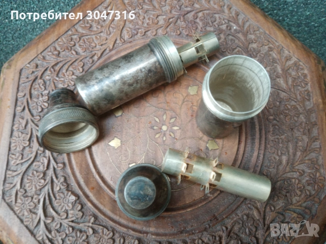 Ретро антикварни медицин. съдове от мед за стерилизиране на медиц. игли., снимка 3 - Антикварни и старинни предмети - 52507119