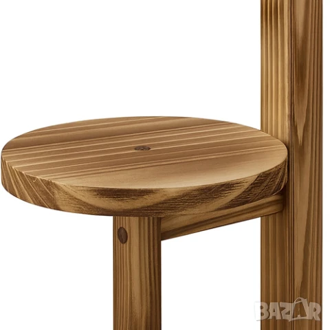 Дървена поставка за цветя / Цветарник / Стойка за цветя, снимка 8 - Градински мебели, декорация  - 51319412