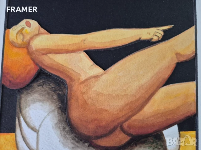 Димитър Буюклийски – Мичи /1943 – 2022/ "Голо тяло" 2019г., снимка 5 - Картини - 50505691
