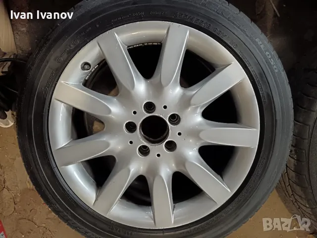Оригинални джанти с гуми 18 цола за mercedes s w221, снимка 5 - Гуми и джанти - 50419009