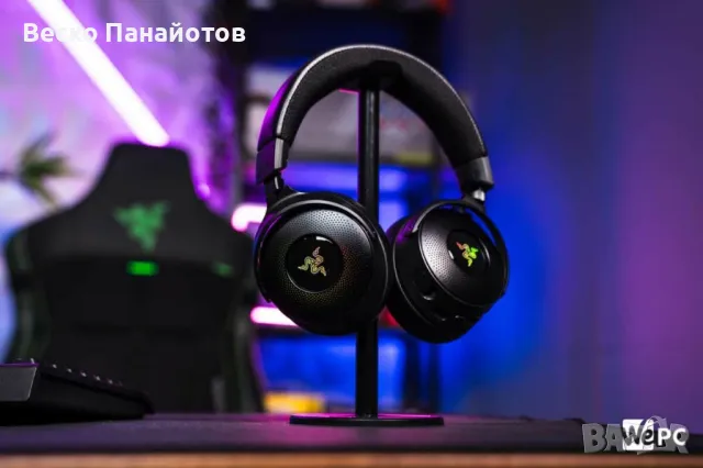  Безжични геймърски слушалки Razer Kraken V4 Pro -70%, снимка 11 - Bluetooth слушалки - 49960651