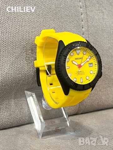 SEIKO Yellow Submariner - Limited edition MOD, снимка 5 - Мъжки - 53890802