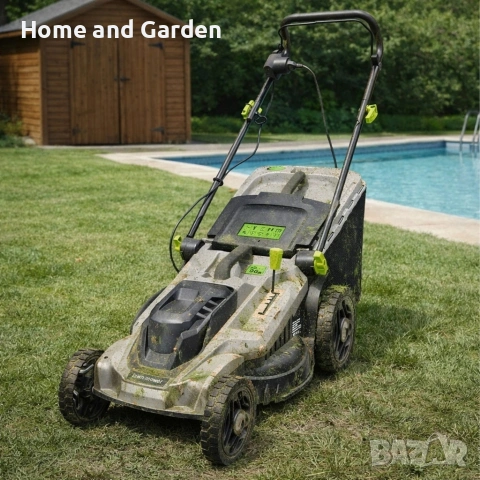 Мощна електрическа косачка за трева 2400W , снимка 6 - Градинска техника - 53944703