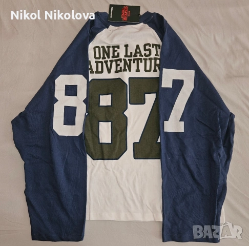 Stranger Things x Pull&Bear блуза, снимка 4 - Блузи с дълъг ръкав и пуловери - 53337475