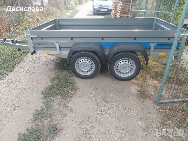 Двуосно ремарке 264х150