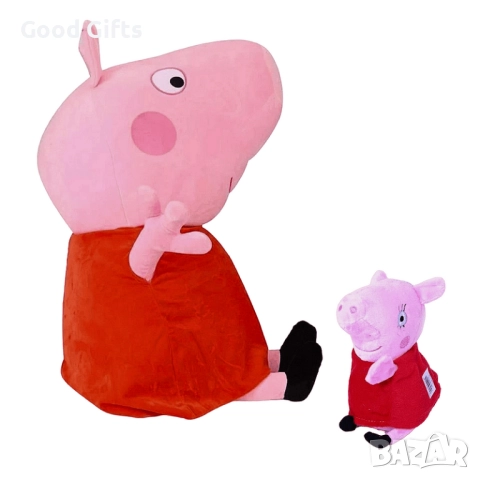 Голяма плюшена играчка Пепа Пиг 50см Peppa Pig 