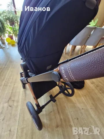 Бебешка количка Cybex Priam 4 + зимен чувал, снимка 5 - Детски колички - 55796583