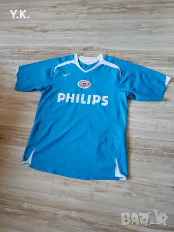 Оригинална мъжка тениска Nike x PSV Eindhoven / Season 05-07 (Away), снимка 2 - Тениски - 47328470