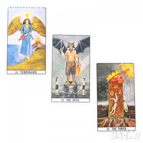 The Golden Dawn Tarot  - карти Таро, снимка 13 - Други игри - 37399061
