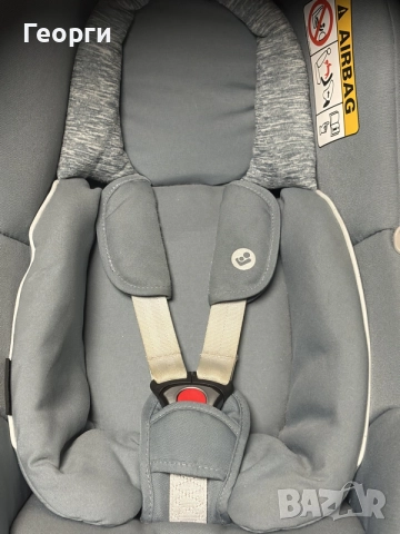 Детско столче Maxi-Cosi Rock i-Size 45–75 см, до 12 кг, Essential Grey, снимка 6 - Столчета за кола и колело - 56243592