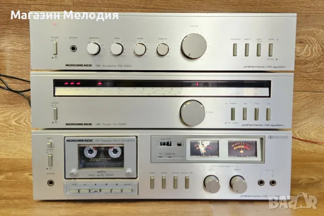 Усилвател Nordmende Philharmonic HiFi 1000 – Ретро Система Западногерманска класика, Аналогов звук 