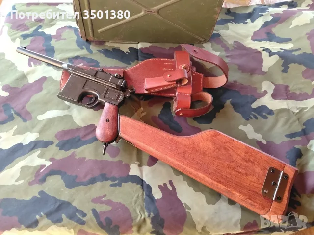 Пистолет Mauser C96, снимка 5 - Антикварни и старинни предмети - 56112218