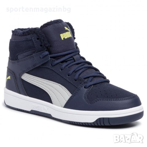 Юношески кецове Puma Rebound Layup Fur SD Jr, снимка 2 - Детски боти и ботуши - 42248754