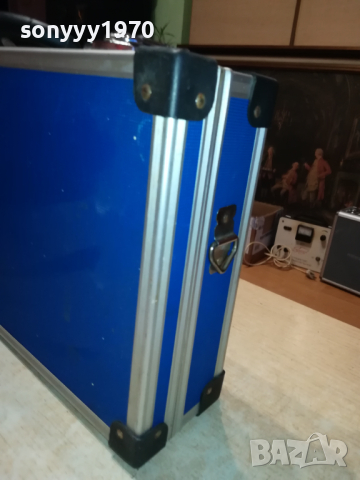 АЛУМИНИЕВ КУФАР-СИН МАРКОВ ЗА АУДИО ИЛИ ДРУГО 2303242042, снимка 14 - Антикварни и старинни предмети - 44913824