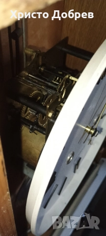 Руски ретро стенен часовник , снимка 3 - Антикварни и старинни предмети - 52265213