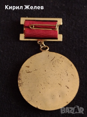 Рядка значка от соца наградна 25 години ДОТ ОТРЯДНИК ЗА КОЛЕКЦИЯ - 27030, снимка 3 - Колекции - 36550764