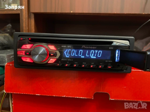 Авто Сд плеър Пайнер/Pioneer Сд/Мп3/УСБ и Аукс, снимка 5 - Аудиосистеми - 53251605