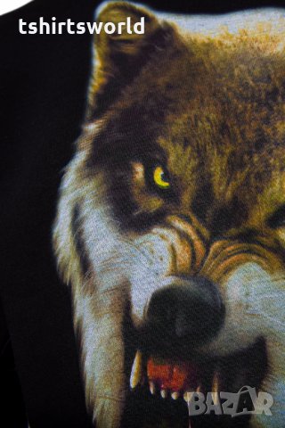 Нов детски суичър с дигитален печат Зъбат вълк, Серия вълци, снимка 6 - Детски анцузи и суичери - 34526896