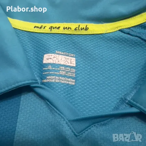 Мъжка тениска Nike x FC Barcelona Away 2007-08, размер S, снимка 4 - Тениски - 49822632
