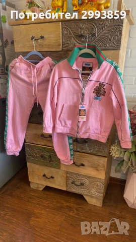 Екип Гучи XS-S Gucci tracksuit, снимка 3 - Спортни екипи - 54069324