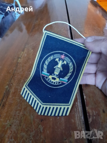 Старо флагче,флаг ДФС Миньор Перник, снимка 2 - Други ценни предмети - 52914428