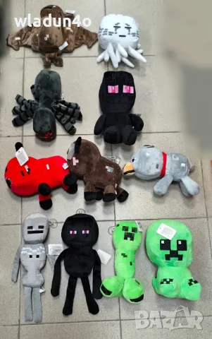 Плюшени Minecraft  герои-14лв, снимка 3 - Плюшени играчки - 48431318
