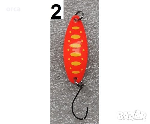 Клатушка OSAKO ATTACK SPOON 3.5 – пъстърва, костур, кефал, 3.5 г, снимка 10 - Такъми - 38321846
