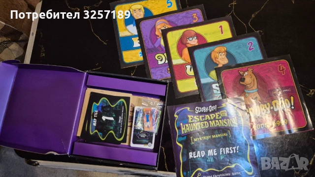настолна игра Scooby Doo! Escape from the haunted mansion, снимка 3 - Игри и пъзели - 54193626