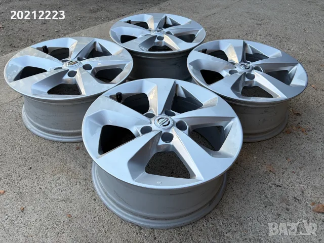4 броя алуминиеви джанти за Nissan Qashqai 17, снимка 7 - Гуми и джанти - 56010598