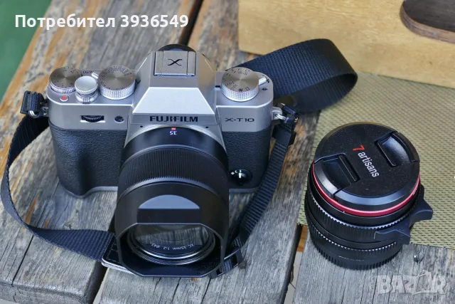 Fujifilm X-T10 с обективи, снимка 2 - Фотоапарати - 55850915