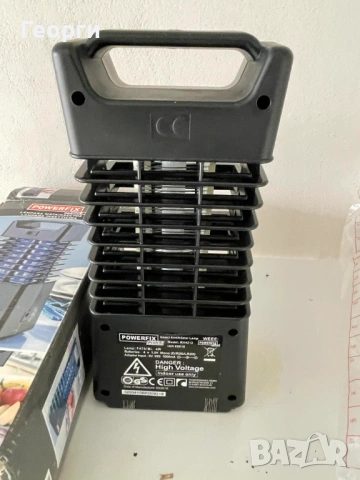 Powerfix лампа против насекоми UV | Инсектицидна лампа | Убиец на комари, снимка 2 - Соларни лампи - 53967531