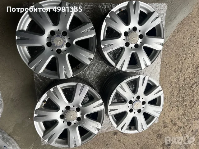 Джанти 16” Mercedes, снимка 9 - Гуми и джанти - 56540918