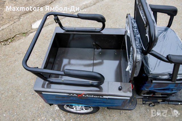 Двуместна електрическа триколка MAX MOTORS-1500W 20 AH 2500 лв. , снимка 4 - Мотоциклети и мототехника - 31820118
