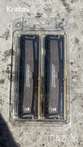 16 GB RAM DDR 4 3200MHz 2 x 8GB на Ballistix by Micron, снимка 2 - RAM памет - 56001767