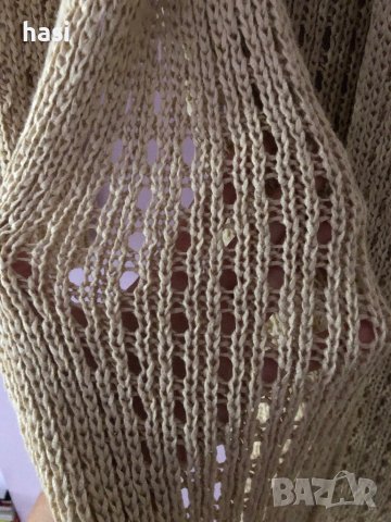 Дълга плетена жилетка , снимка 5 - Жилетки - 38184302