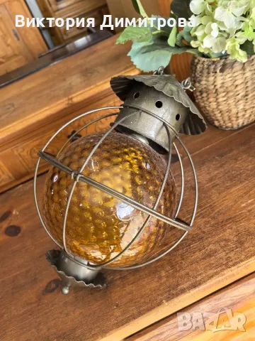 Ретро таванна лампа , снимка 1