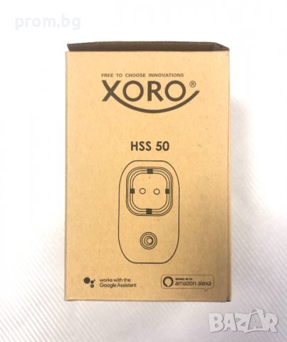 Smart Wifi контакт Xoro 110V - 240V, 10A, 2400 W, немски, снимка 4 - Кабели и адаптери - 37203502