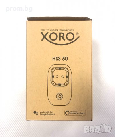 Smart Wifi контакт Xoro 110V - 240V, 10A, 2400 W, Германия, снимка 4 - Кабели и адаптери - 37203502