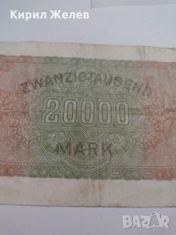 Райх банкнота - Германия - 20 000марки / 1923 година - 17986, снимка 8 - Нумизматика и бонистика - 31029947
