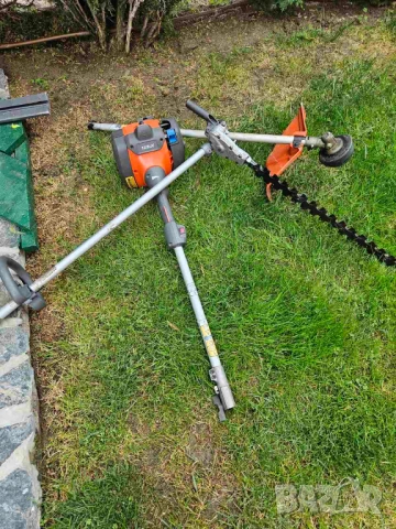 Моторен тример Husqvarna 129 LK с допълнителна приставка