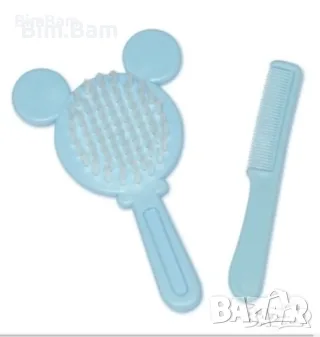 Бебешки комплект за коса - четка с гребен Disney baby / Мики Маус