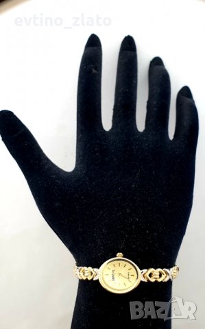Златни дамски часовници  GENEVE - Au585-14K, снимка 8 - Дамски - 38142322