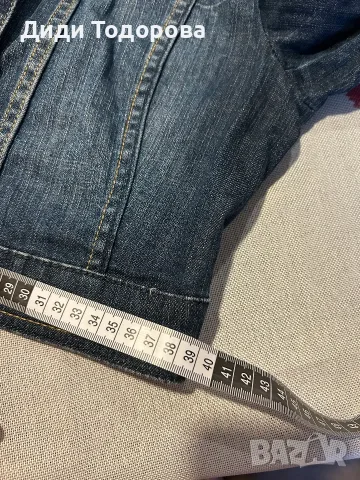 Оригинално късо дънково яке ESPRIT, снимка 5 - Якета - 55766045